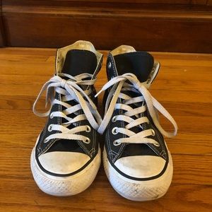 High Top Black Converse
